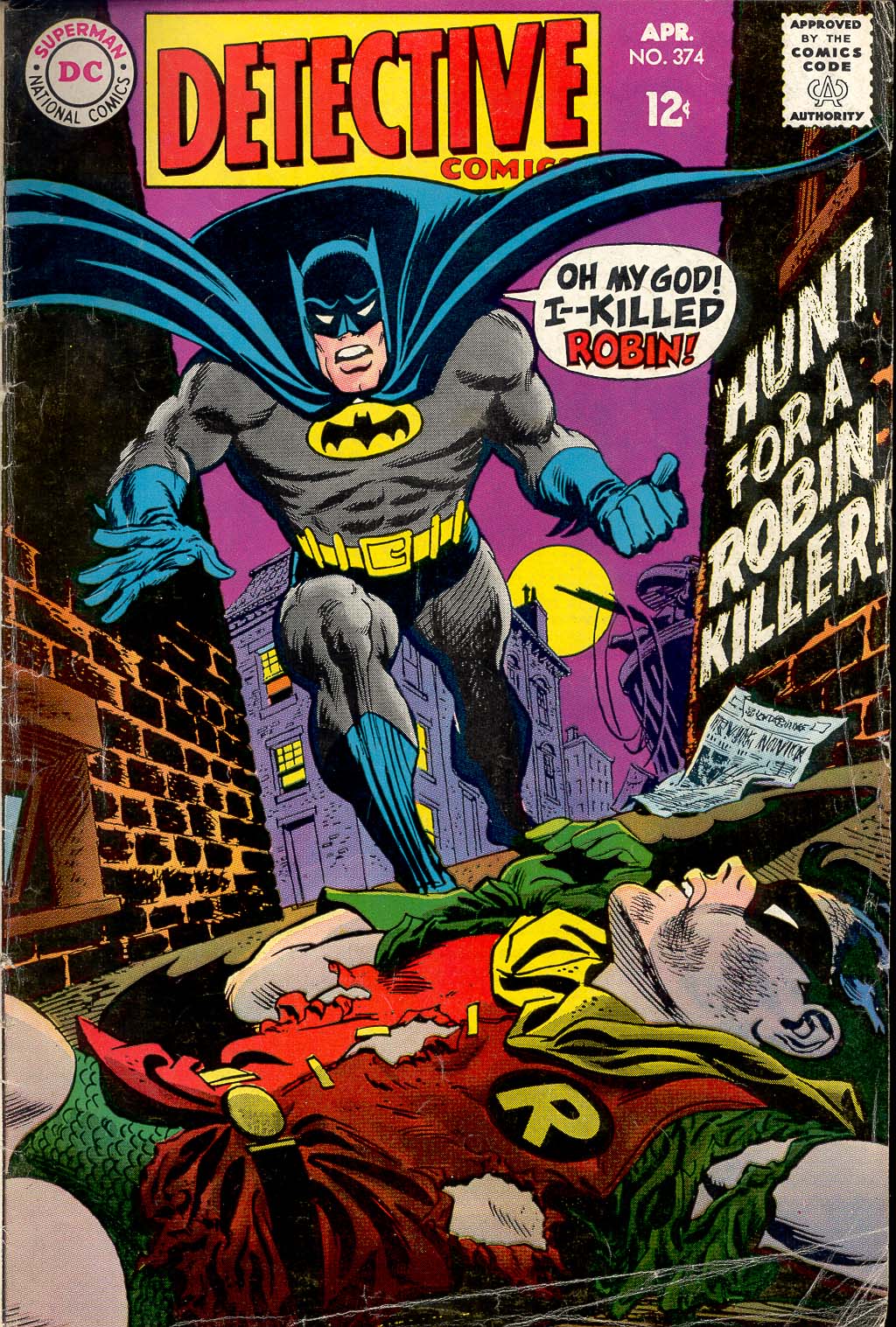Read online Detective Comics (1937) comic -  Issue #374 - 1