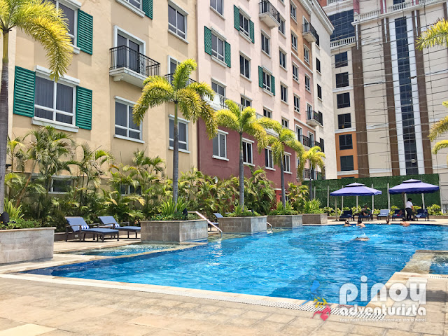 awesome roof deck pools in hotels in metro manila