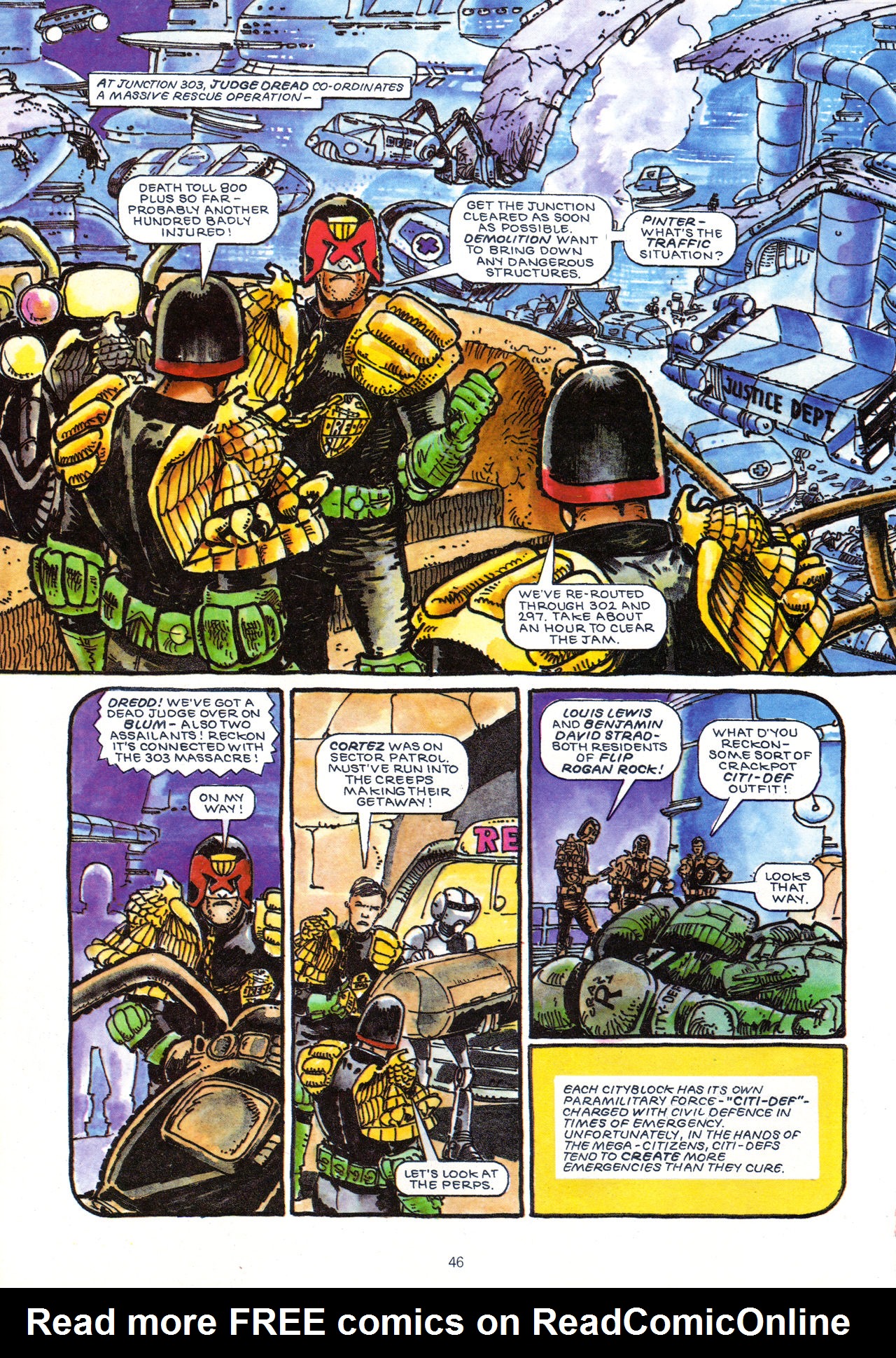 Read online Judge Dredd: The Complete Case Files comic -  Issue # TPB 9 (Part 1) - 149