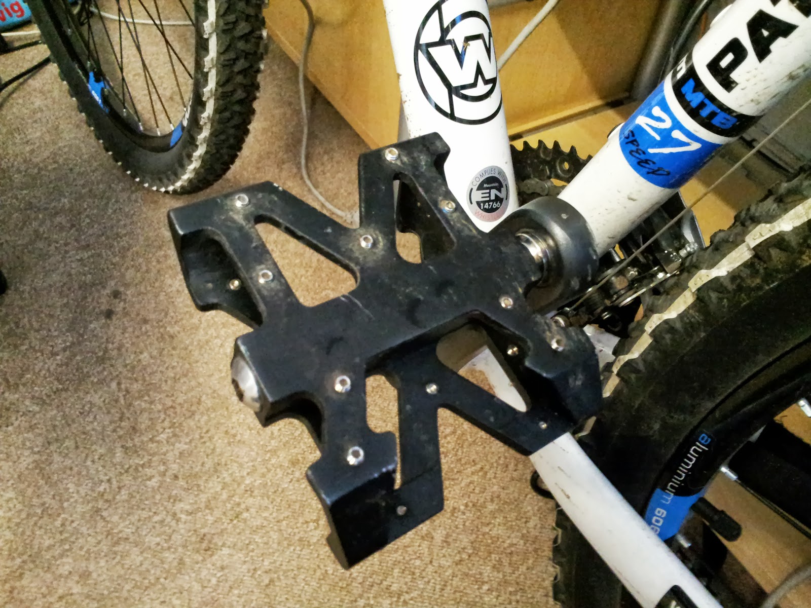 Fat Bloke Diary Halfords own make MTB Pedals