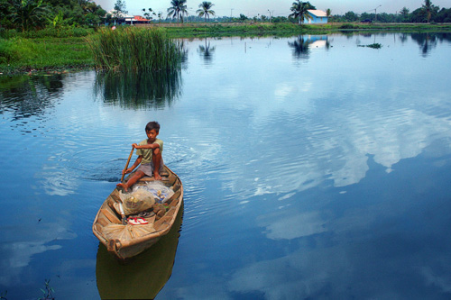 Area Dayung Sea Games 2011 Di Situ Cipule Karawang