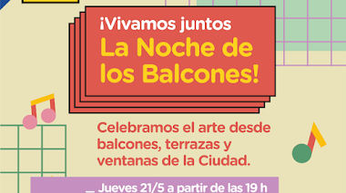 Hoy es La Noche de los Balcones: el Ministerio de Cultura Porteño organiza proyecciones de artistas