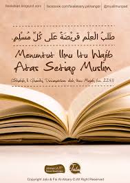 Ijazah Syariah Sem 6 Tanggungjawab Menuntut Ilmu