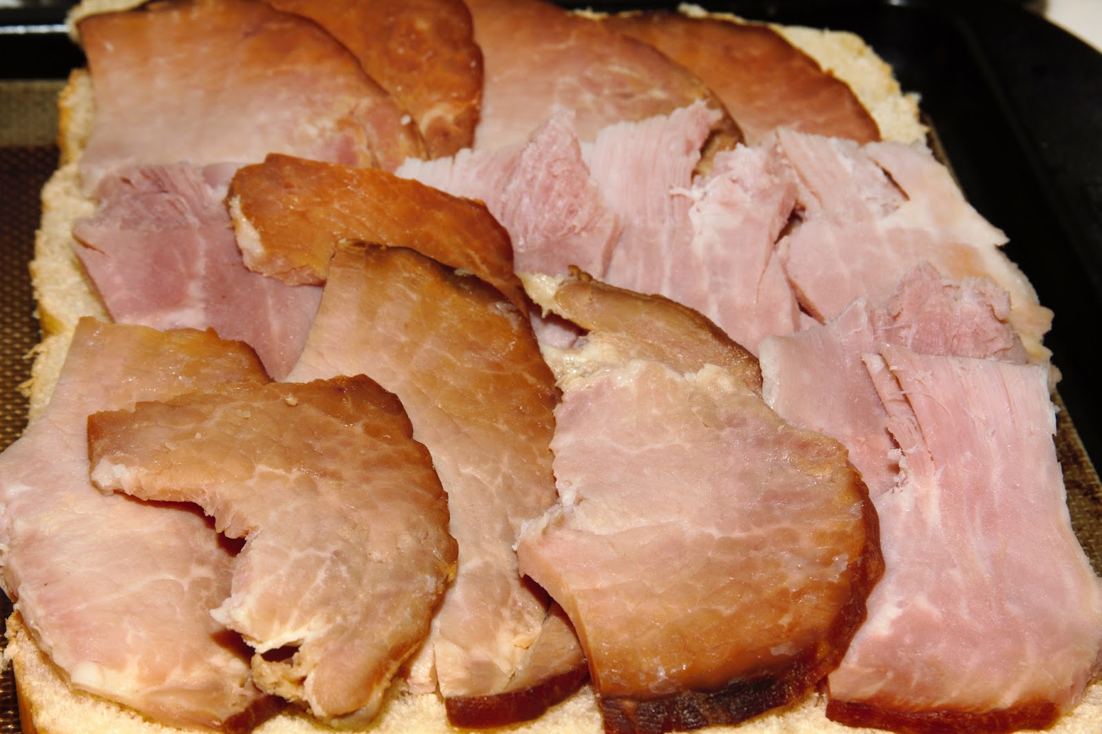 For the Love of Food Leftover Holiday Ham Baked Sliders