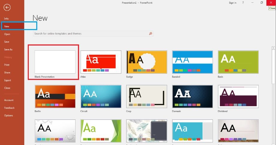 4 Cara Membuat Presentasi Baru Di Powerpoint Seputar Microsoft
