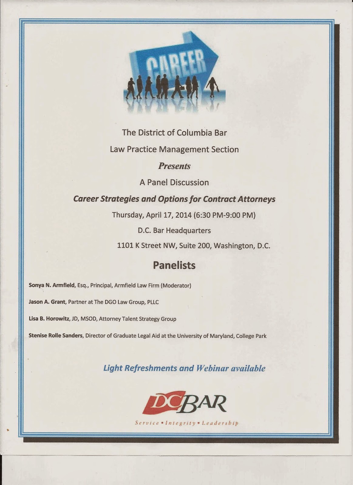 Sonya Armfield Law School exams Bar exam help DC Bar Document Review Attorney Sonya Armfield