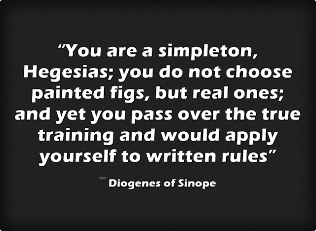 Diogenes the Cynic quote