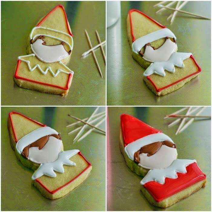 Elf on a Shelf Cookies Christmas Cookies