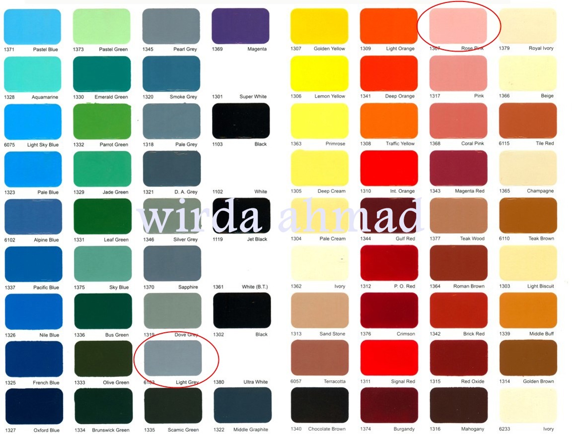 28 Katalog Warna  Cat  Duco Danagloss Gambar Minimalis