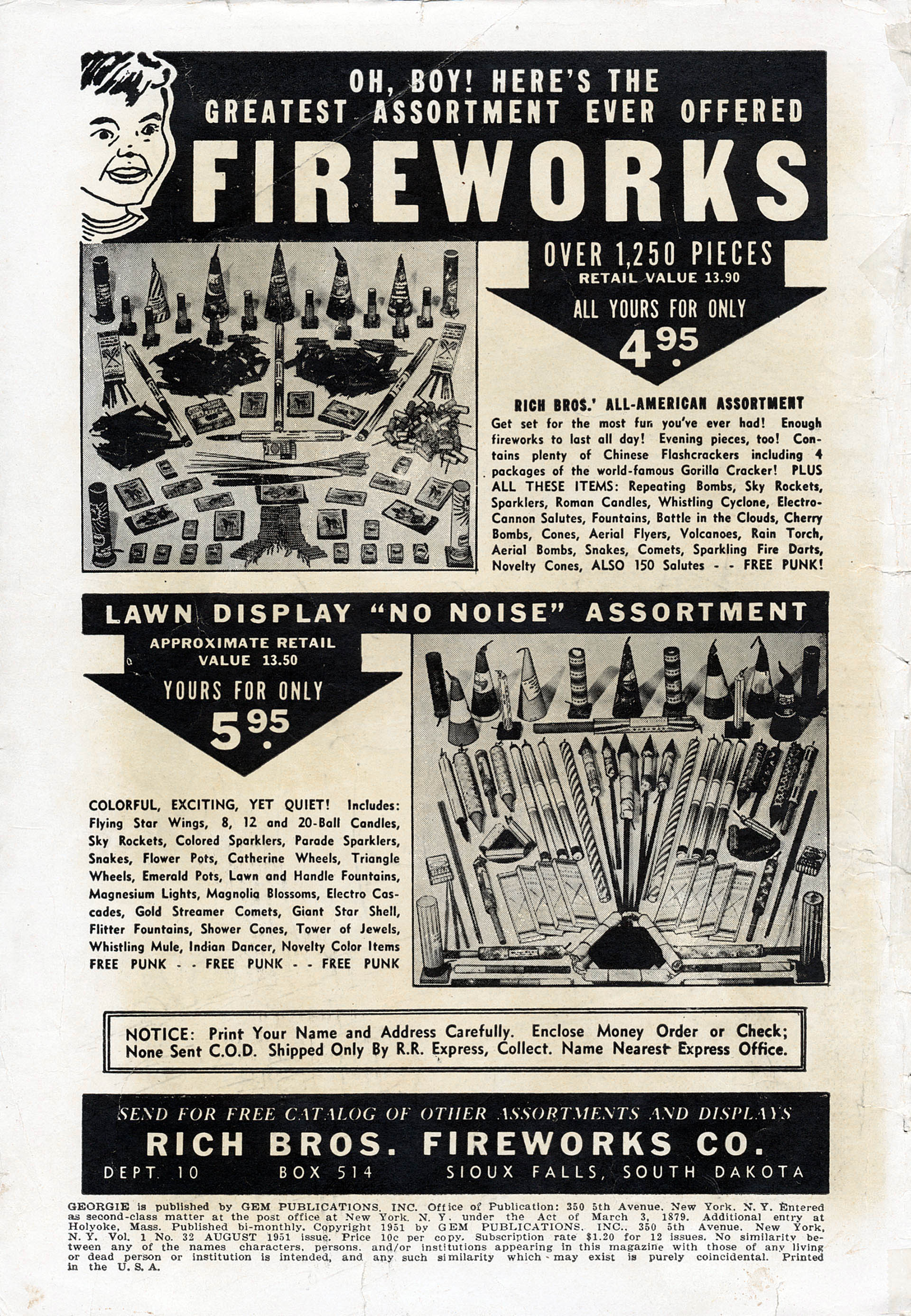 Read online Georgie Comics (1949) comic -  Issue #32 - 2