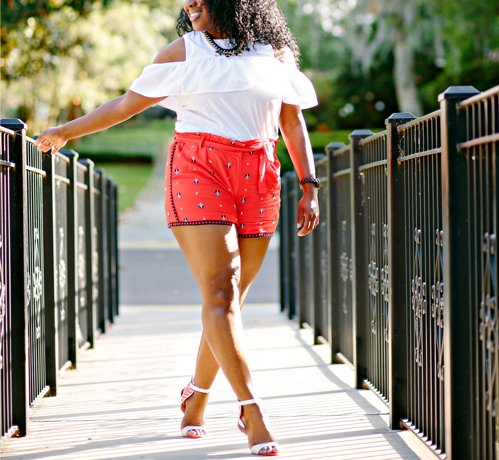 thighs and heels