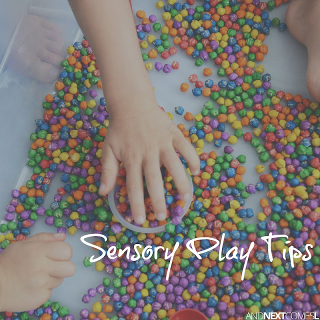 Sensory play tips