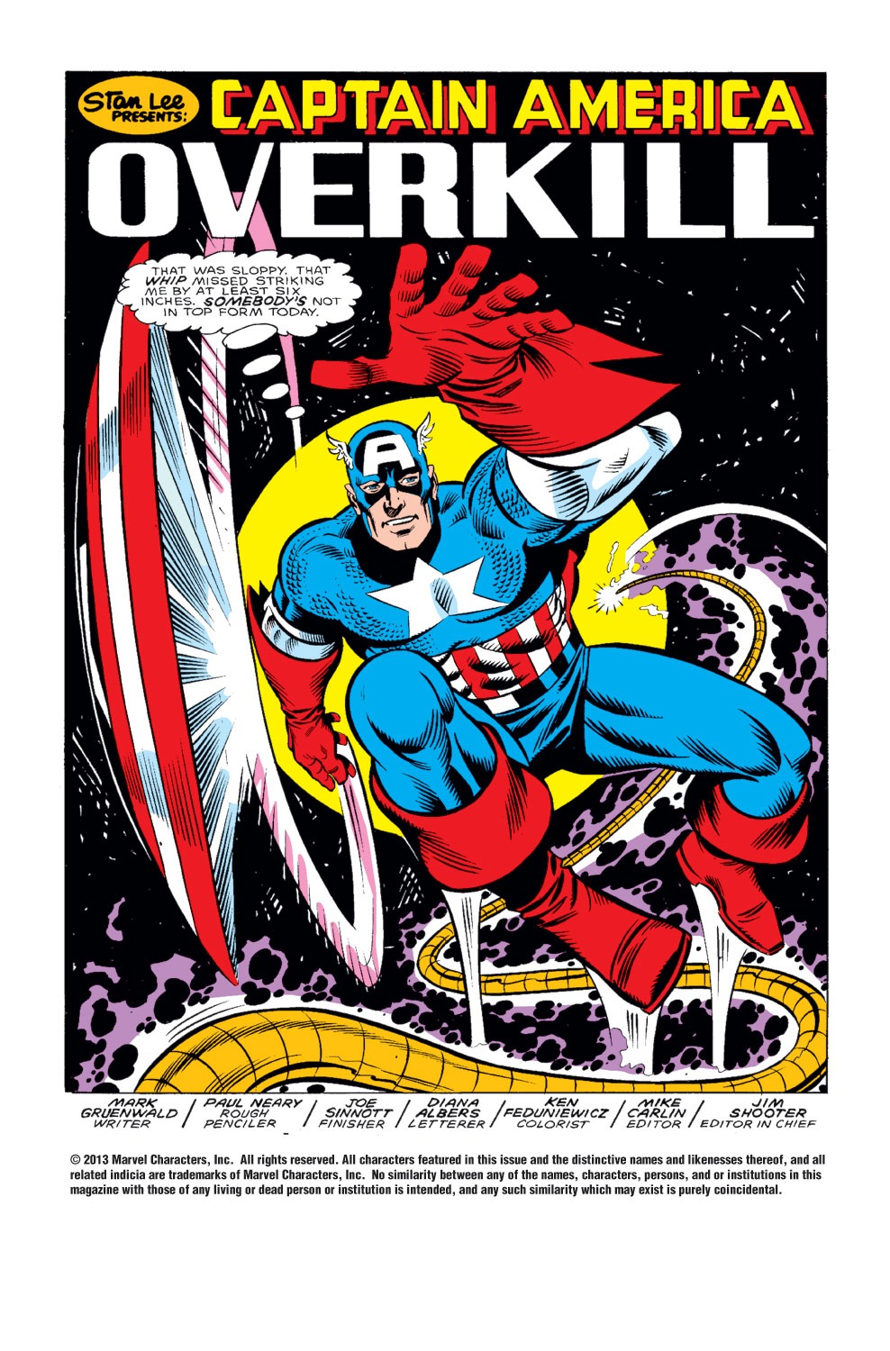 Read online Captain America (1968) comic -  Issue #319 - 2