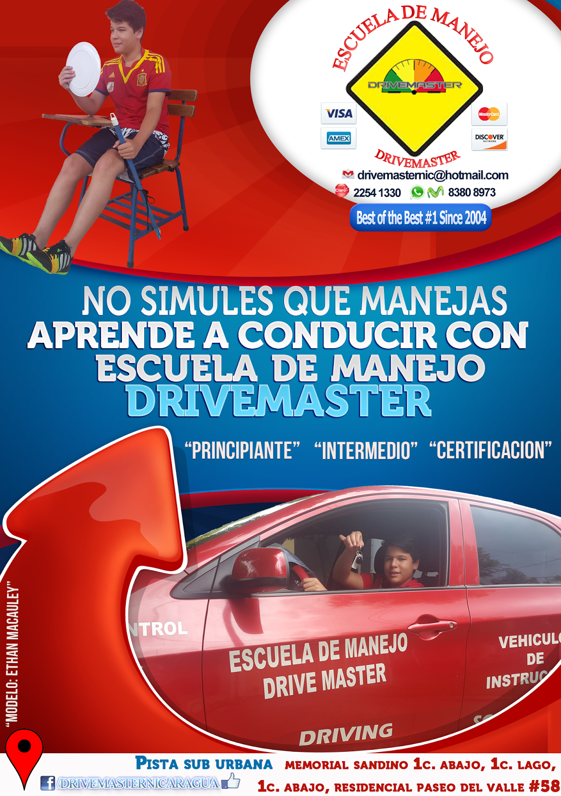 Escuela de Manejo Drivemaster Nicaragua Escuela