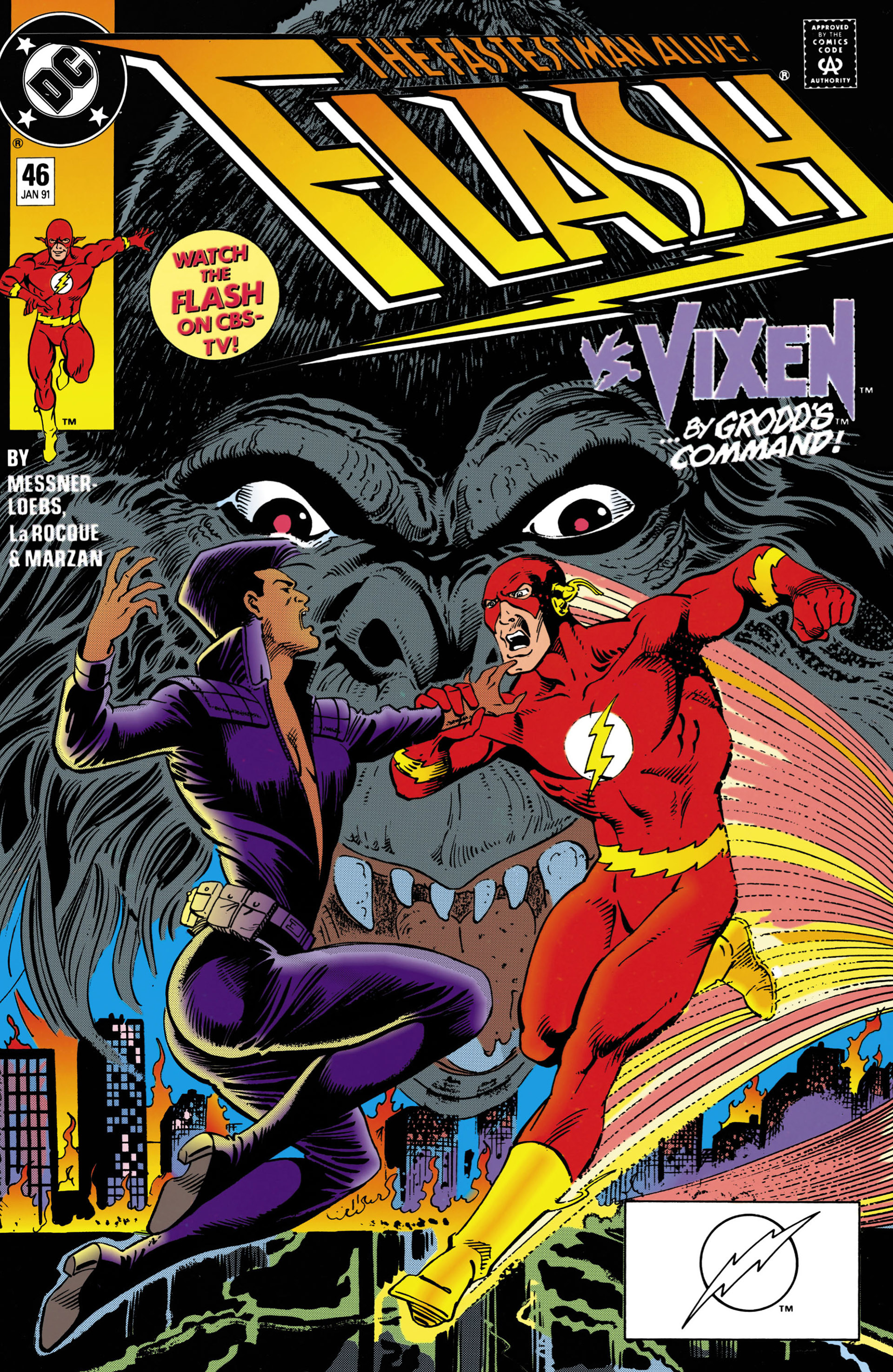 The Flash (1987) issue 46 - Page 1