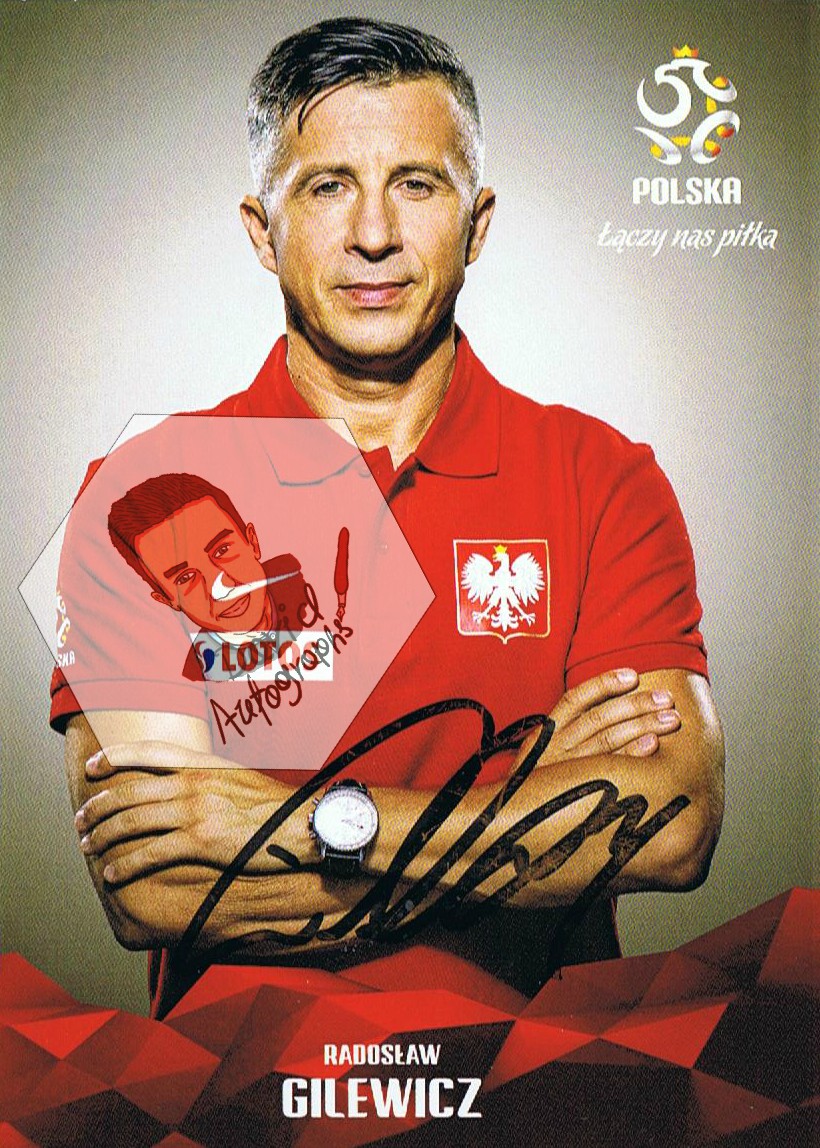 David Autographs 77 Radosław Gilewicz
