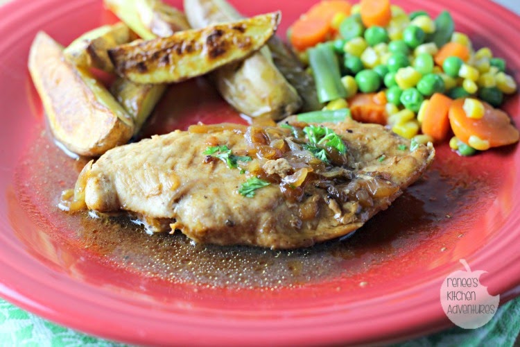 Easy Skillet Chicken with Mustard Beer Sauce: Fast, healthy, and easy. 