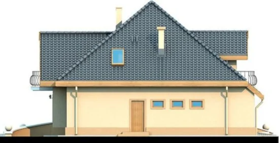 desain rumah rumah eropa sederhana