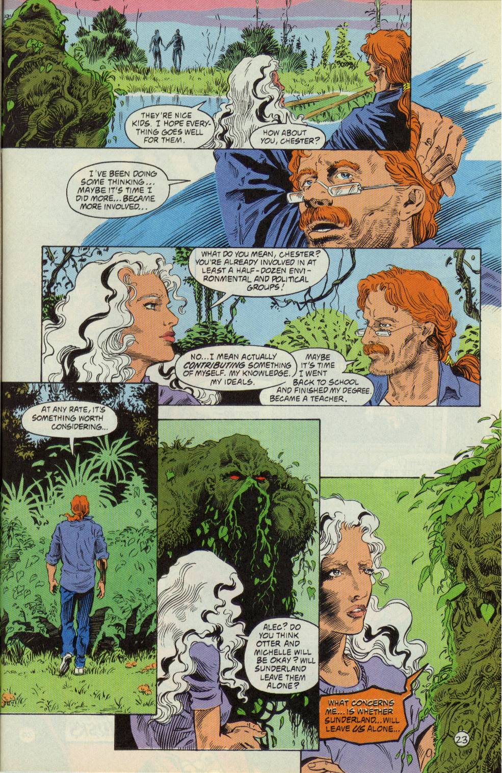 Read online Swamp Thing (1982) comic -  Issue #123 - 24