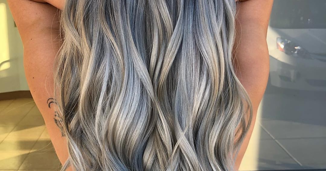 Gri Ombre Saç Modelleri 2019 Images Şəkillər
