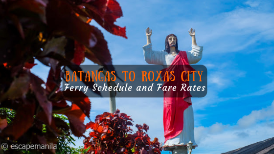 Batangas to Culasi ferry schedule
