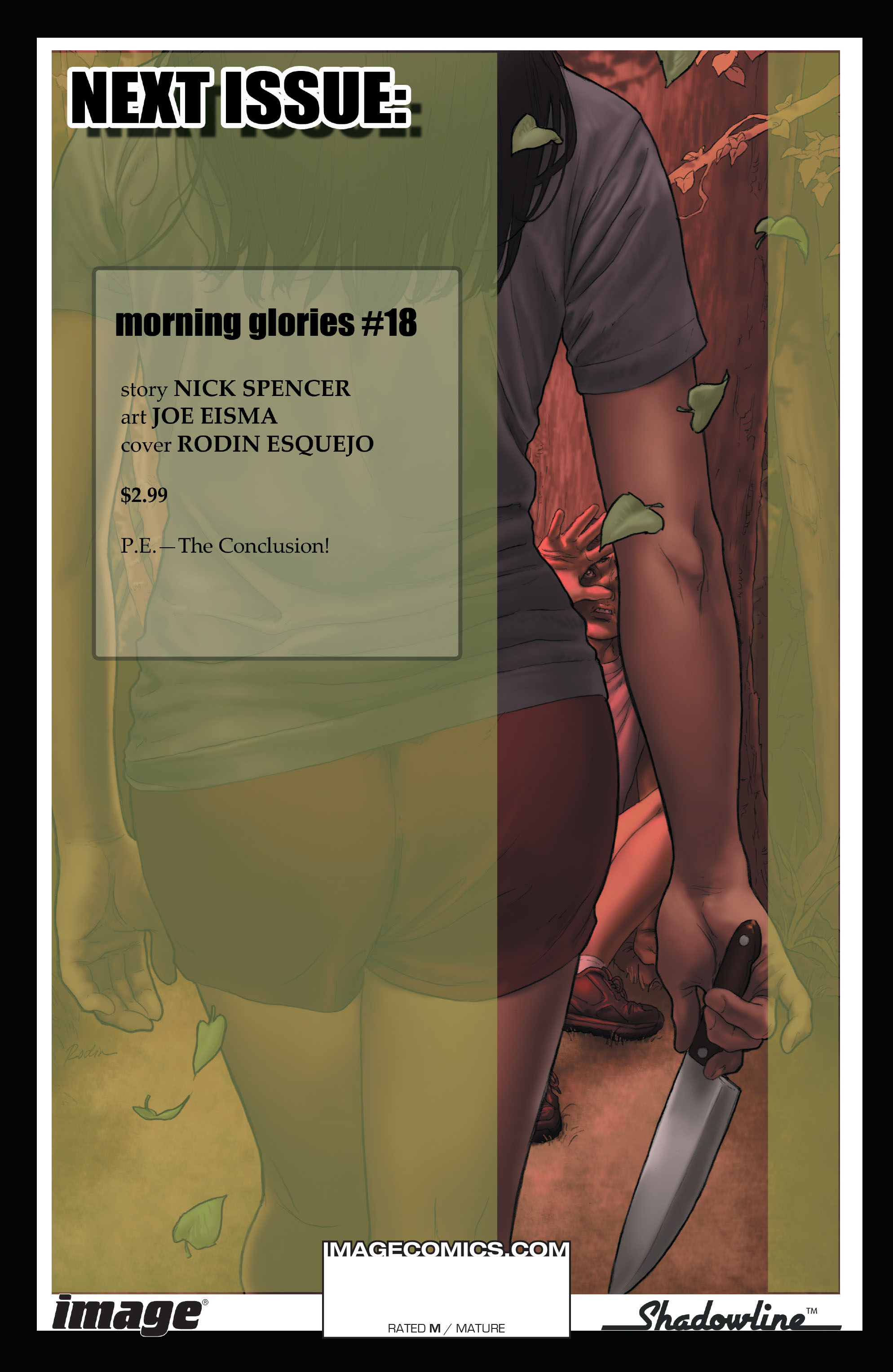 Read online Morning Glories comic -  Issue #17 - 37