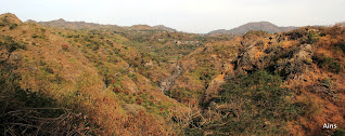 "The majestic hills of Mount Abu seen from the Tiger path trail."