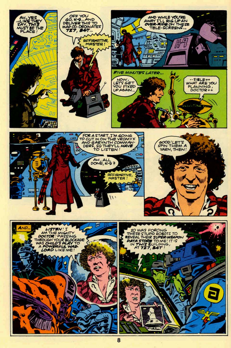 Read online Doctor Who (1984) comic -  Issue #10 - 10