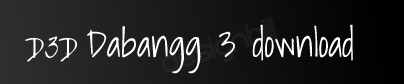Dabangg 3 Movie Download  2019 in 720and 480 p download dabangg 3 fullmovie download 