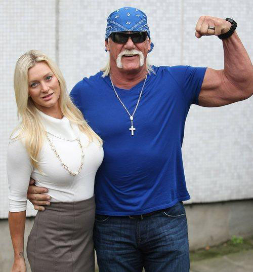 Wrestling Super Stars: Hulk Hogan With Girlfriend New Photos 2013