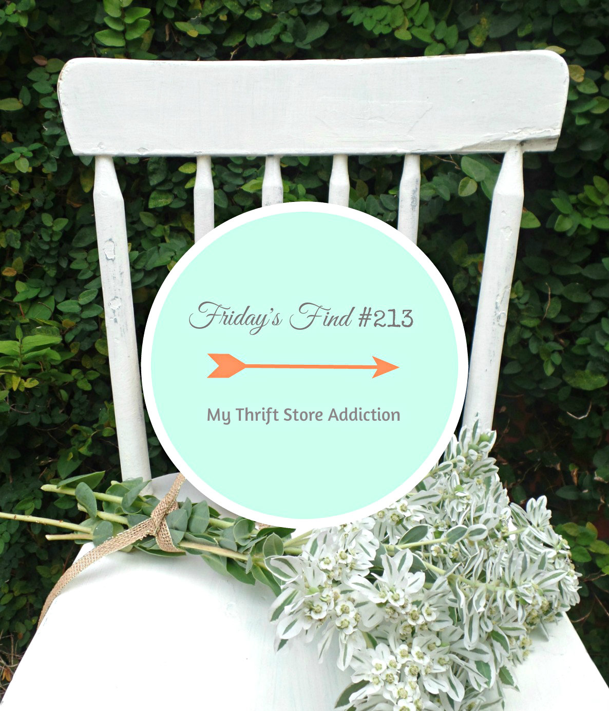 From a dated yard sale find, to a seasonal farmhouse display-check out how I transformed this vintage high chair! vintage high chair upcycle