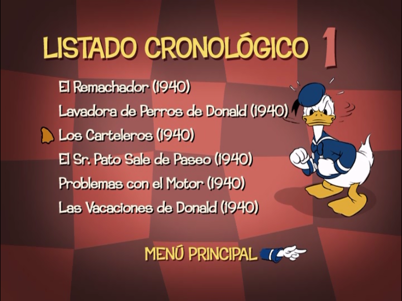 La Cronologia del Pato Donald|DVDRip|latino|1934-1941