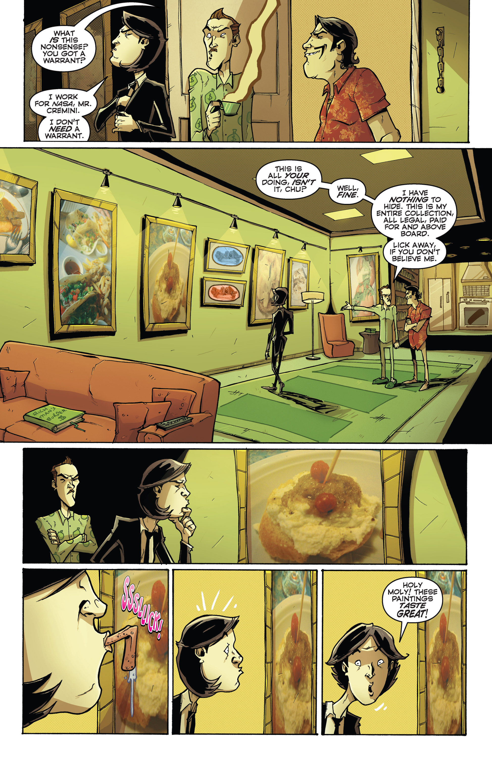 Read online Chew comic -  Issue # _TPB 6 - Space Cakes - 21