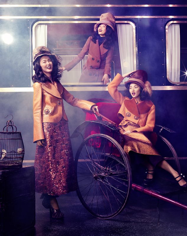 All aboard the Louis Vuitton Express with Marc Jacobs