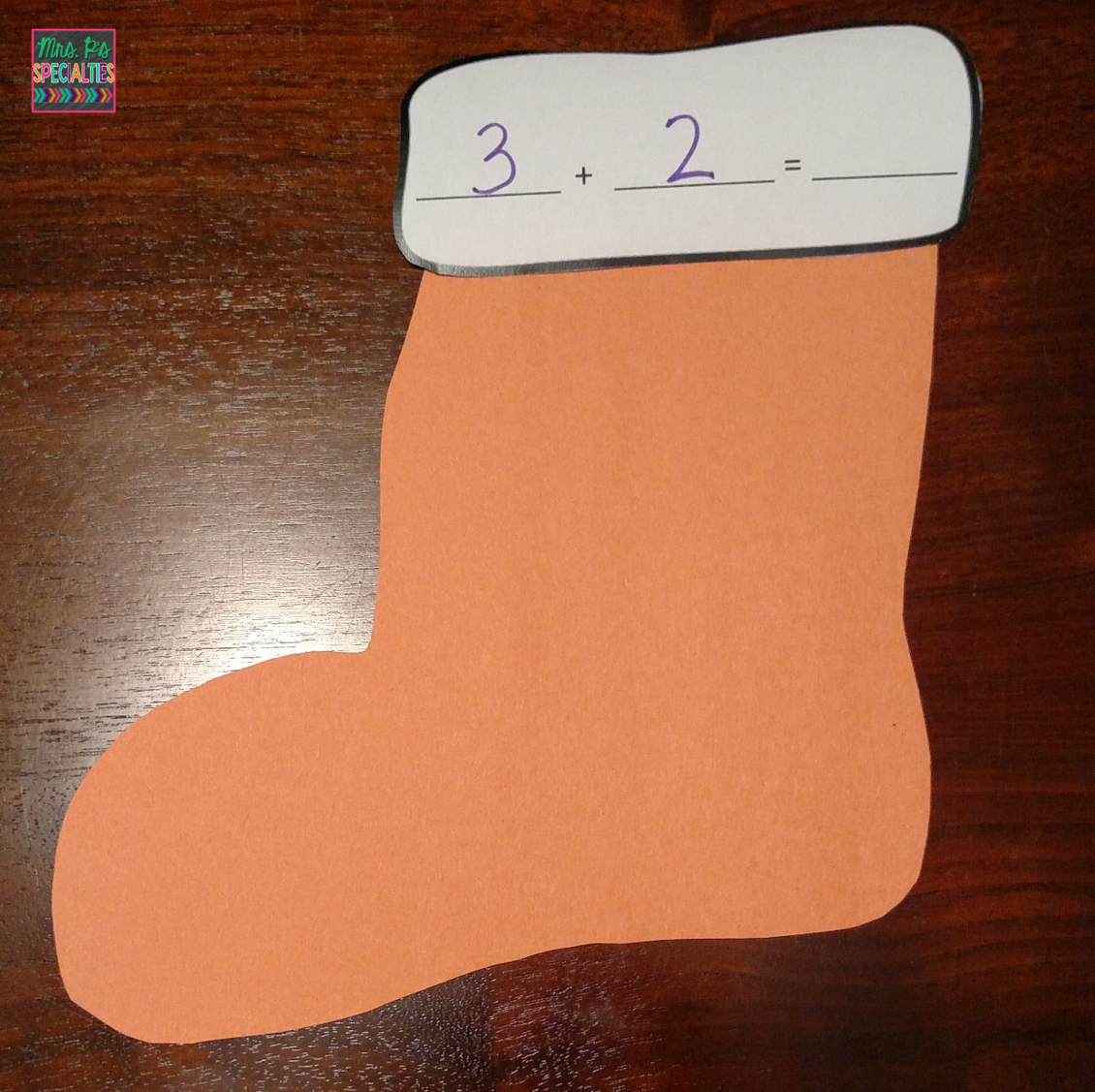 Stocking Math Generalizing Math & Language Skills · Mrs. P's Specialties