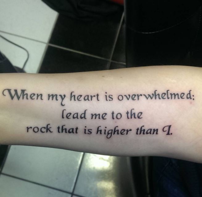 50+ Best Bible Verse Tattoos For Men (2019) Religious Quotes Tattoo