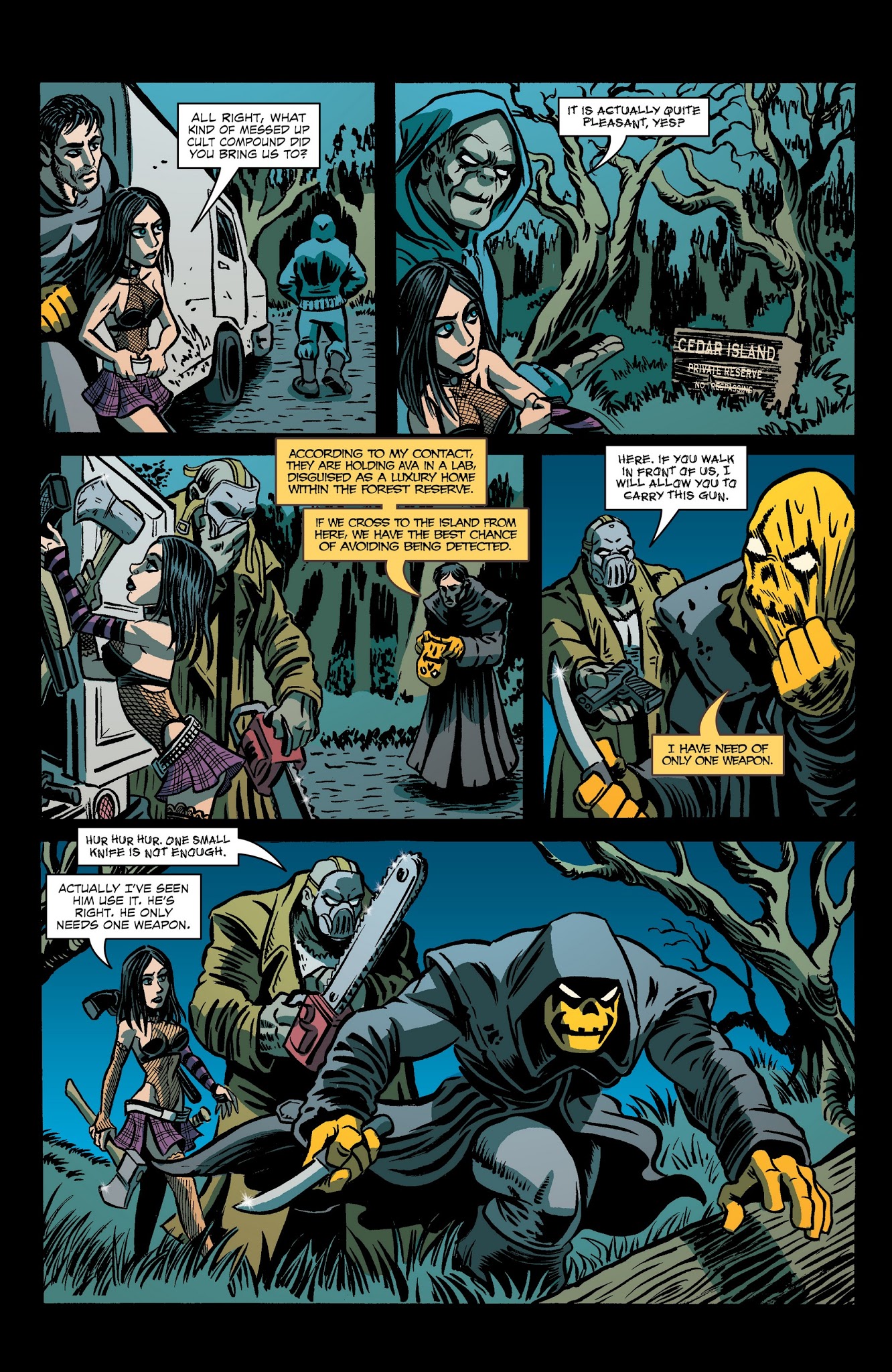 Read online Hack/Slash Omnibus comic -  Issue # TPB 3 - 173