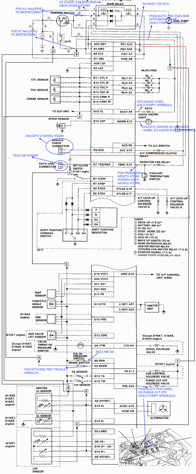 Pawel Projekty i ciekawostki D13B2 mpfi (na D13B7