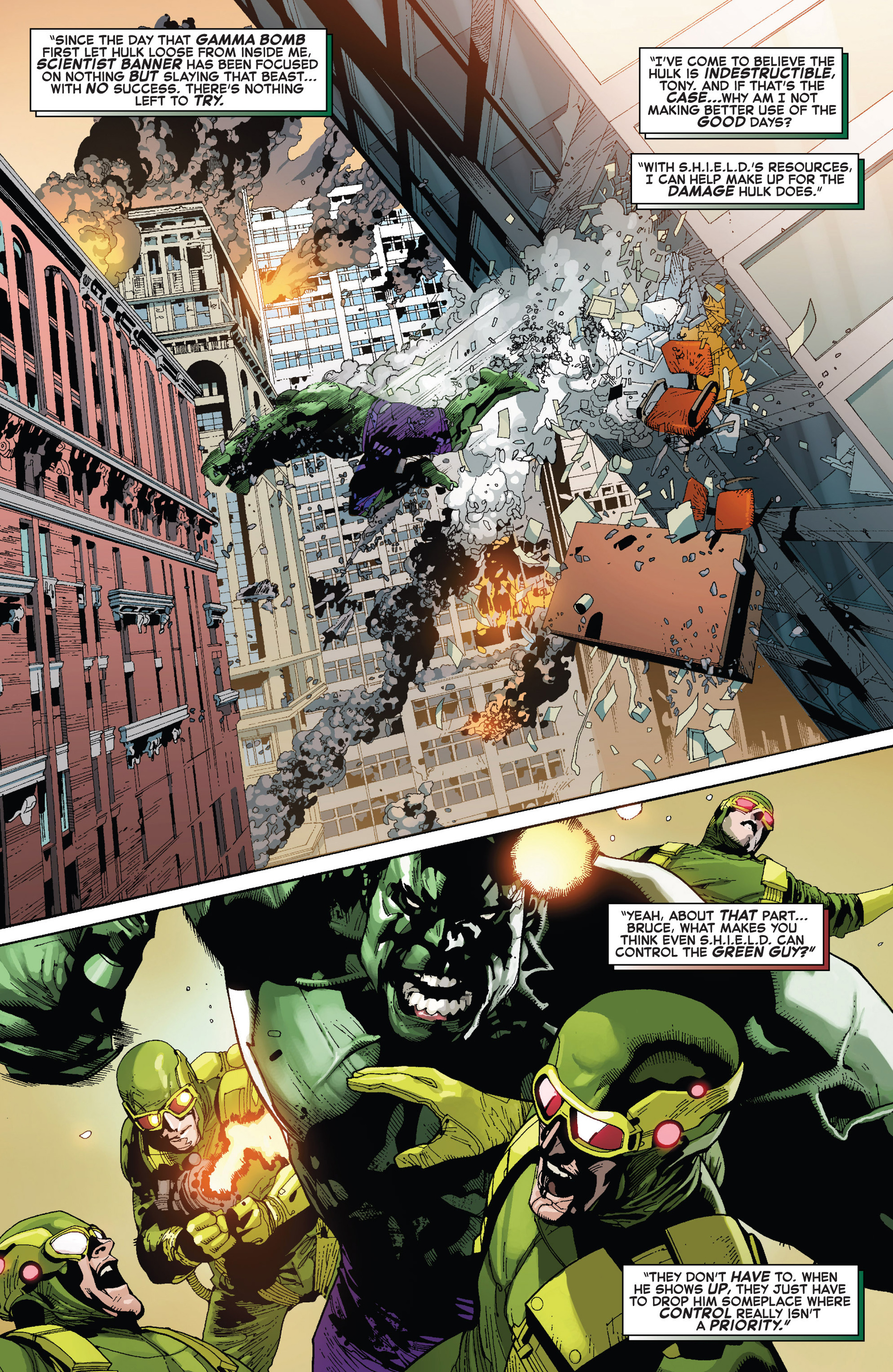 Read online Indestructible Hulk comic -  Issue #2 - 8