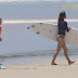Prince Frederik & Princess Mary On The Beach In Austral...