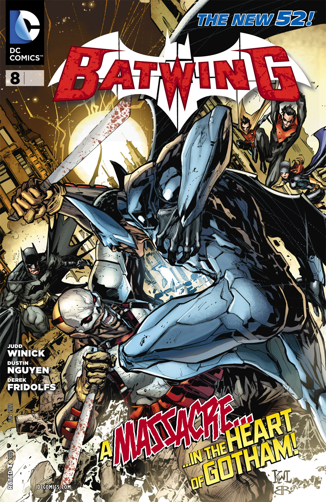 Read online Batwing comic -  Issue #8 - 1