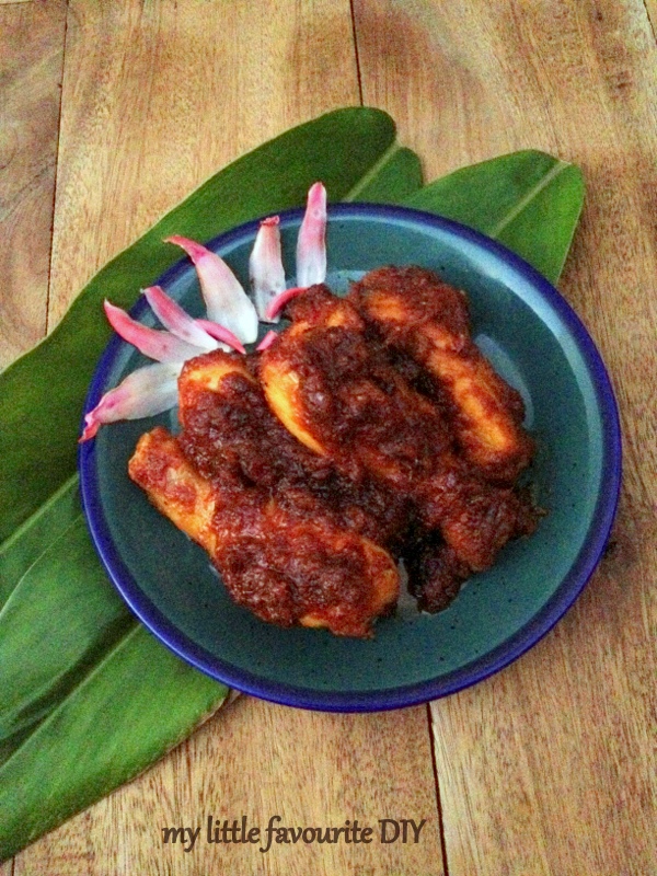 Chicken in Spicy Torch Ginger Flower Sauce 酸辣姜花鸡（强推）