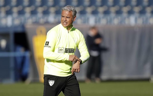 Pellicer: "¿Si me veo entrenando al Málaga? Ojalá, sería que hemos cumplido los objetivos"