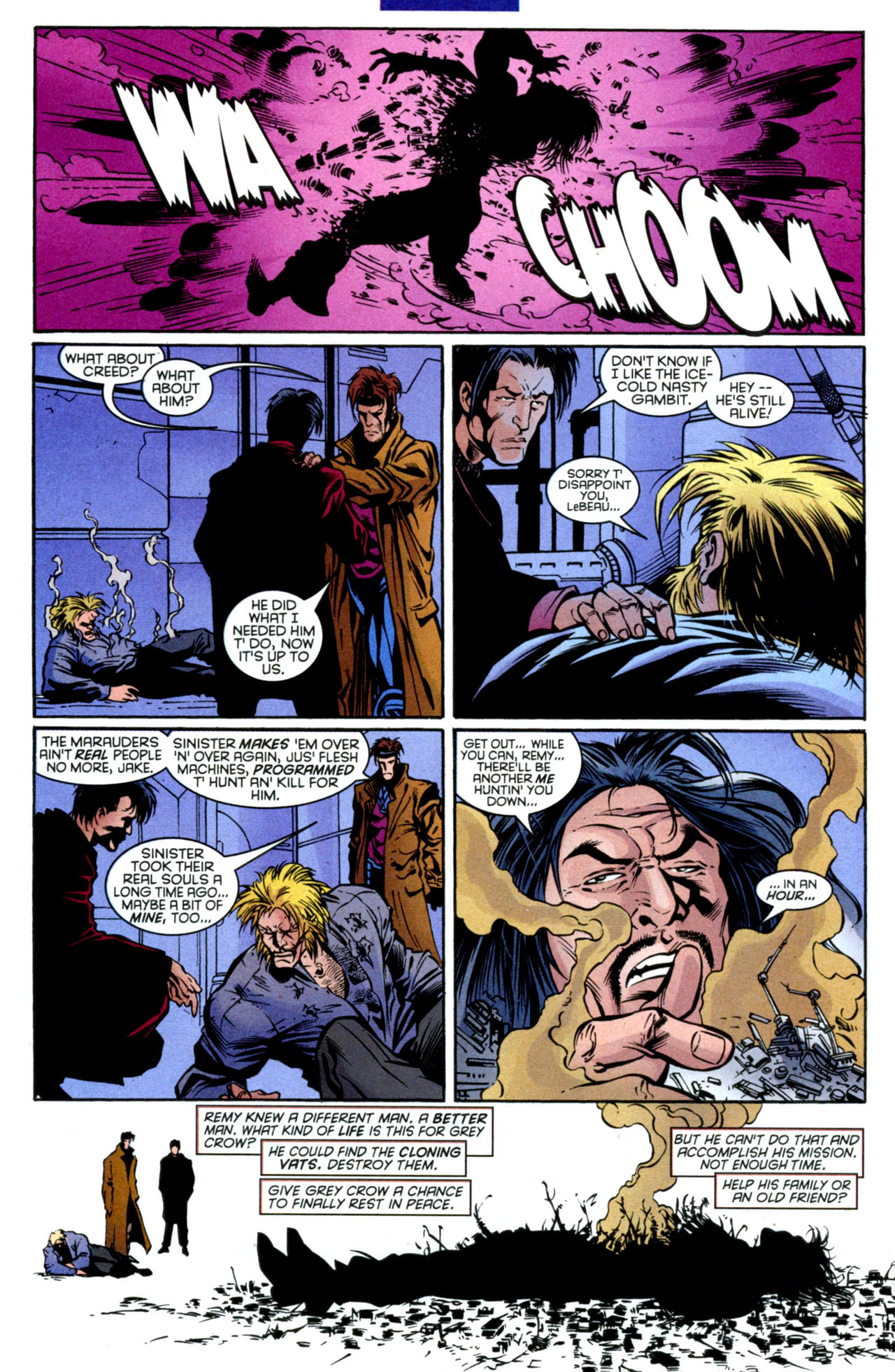 Read online Gambit (1999) comic -  Issue #9 - 19