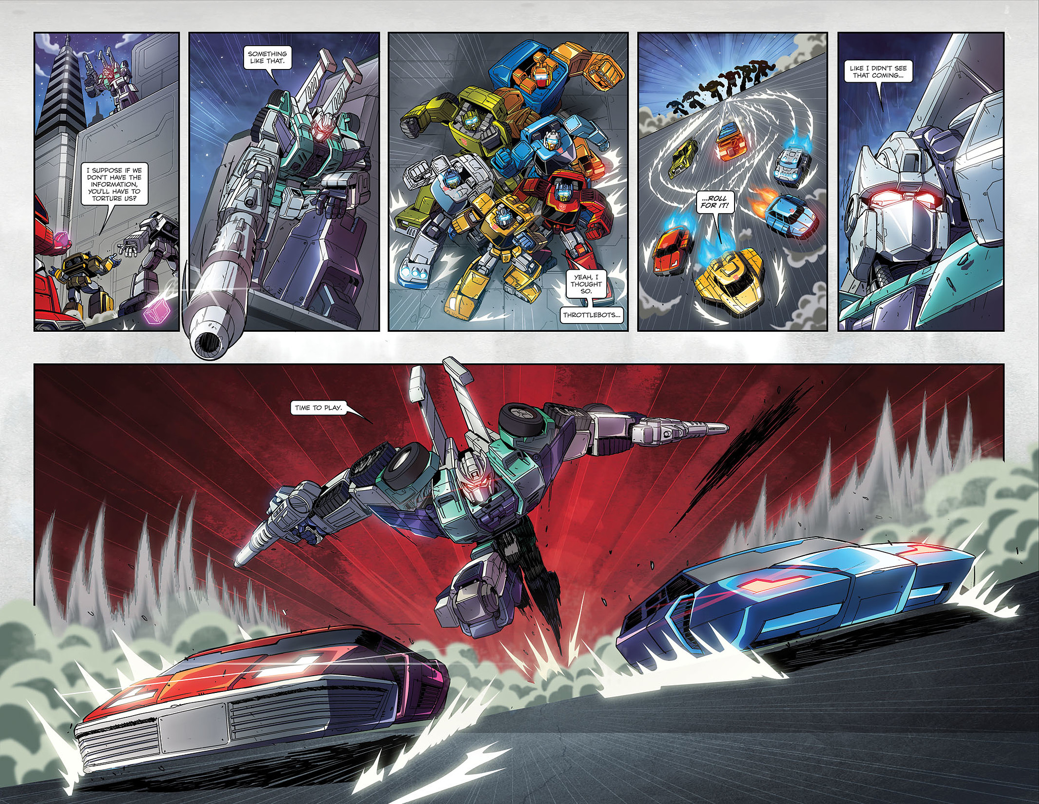 Read online Transformers Spotlight: Metroplex comic -  Issue # Full - 8