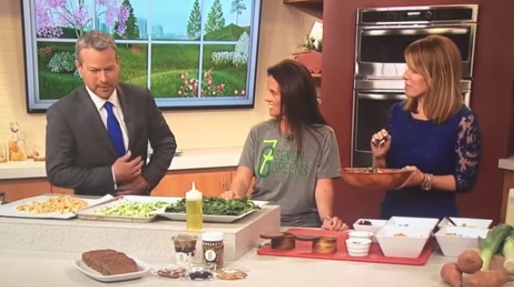Florence Entertainment: Toss my salad on live TV