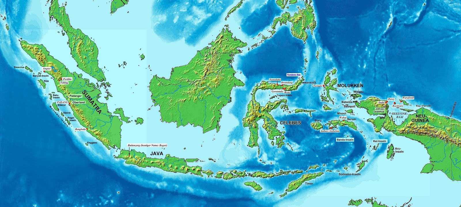 Batas Wilayah Negara Indonesia  Bagian  Timur Barat Utara 