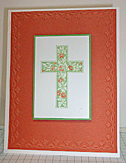 Baptism Card featuring Crosses of Hope stamp set