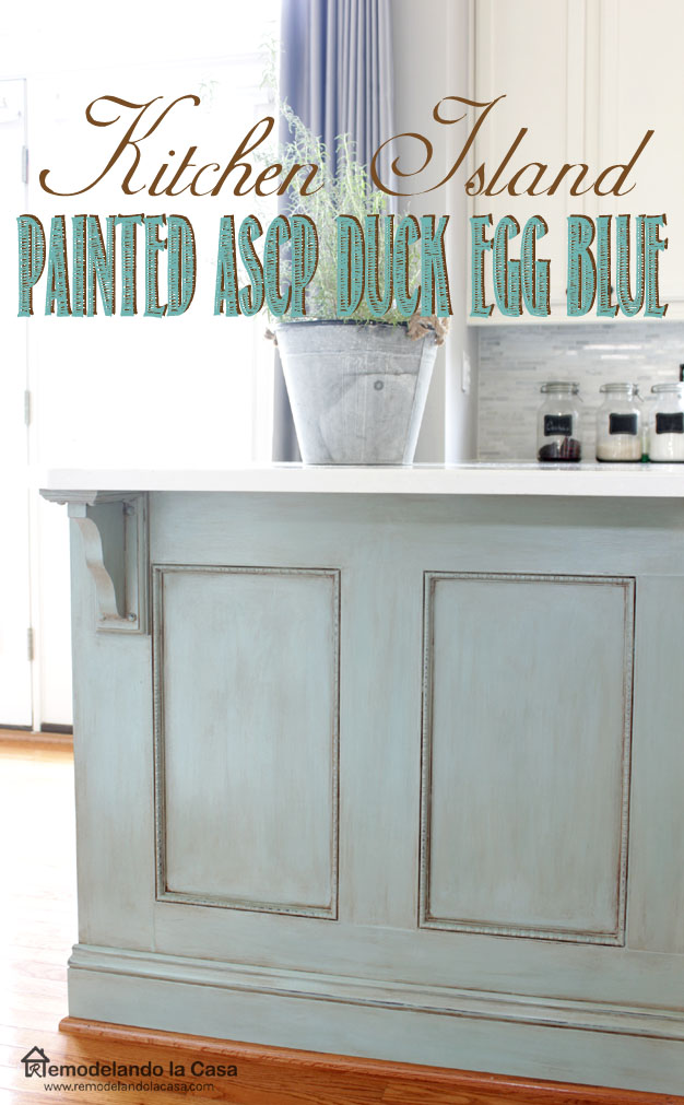 kitchen makeover with ASCP, Glaze and wax for an old look.