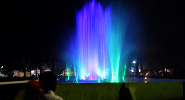 Air Mancur di Taman Gajah Alun-alun Karanganyar